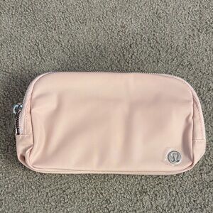 Lululemon Athletica Soft Pink Belt Bag